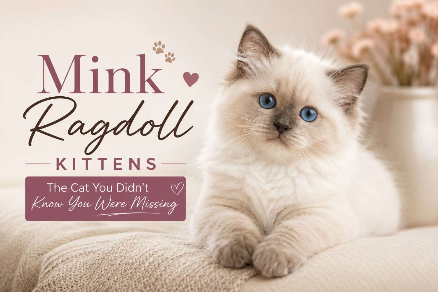 Mink Ragdoll Kittens: The Cat You Didn't Know You Were Missing